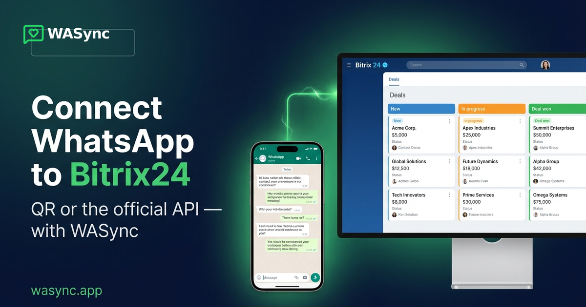 How to Connect WhatsApp to Bitrix24