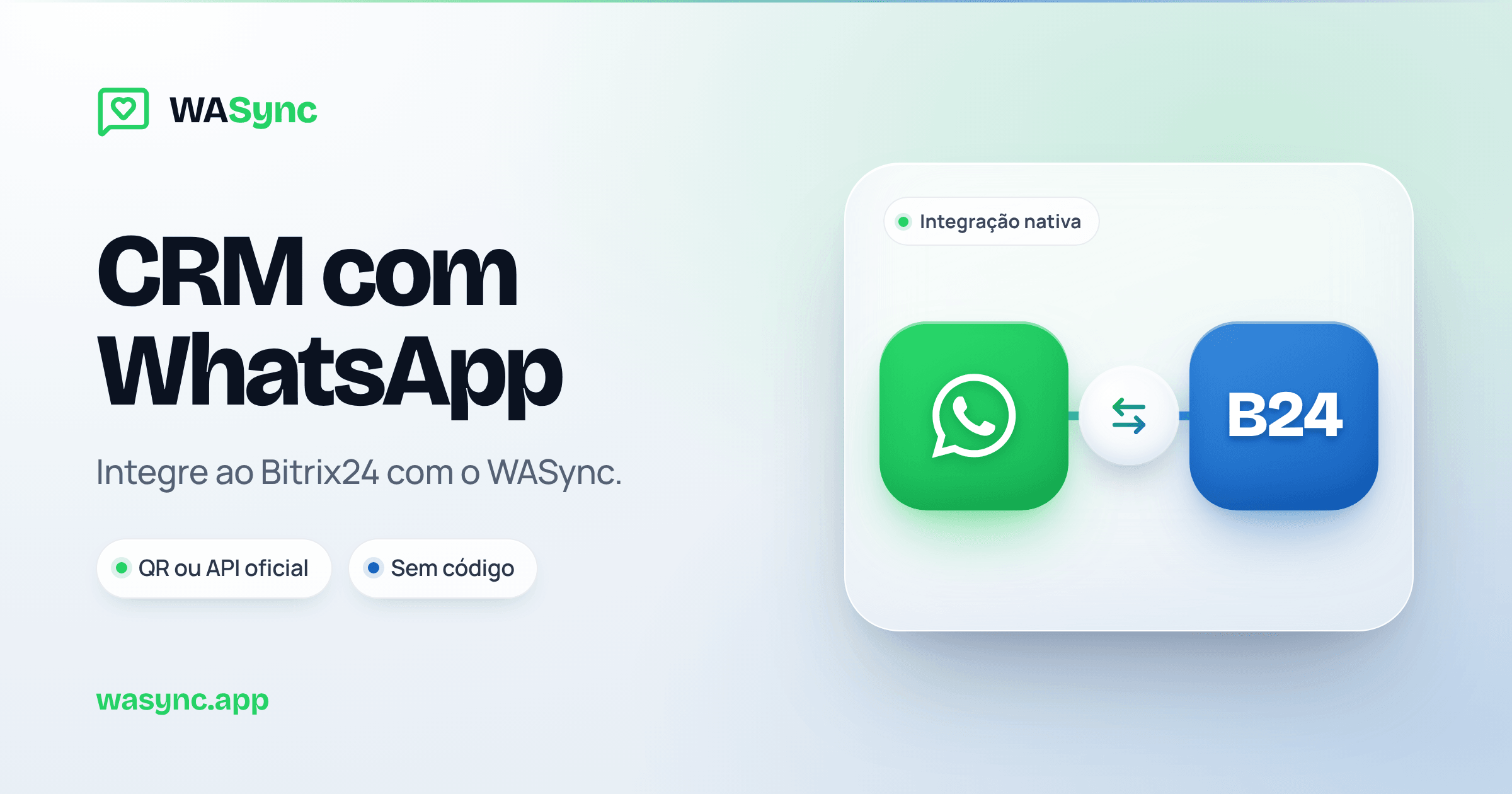 CRM com WhatsApp: como integrar ao Bitrix24 (2026)