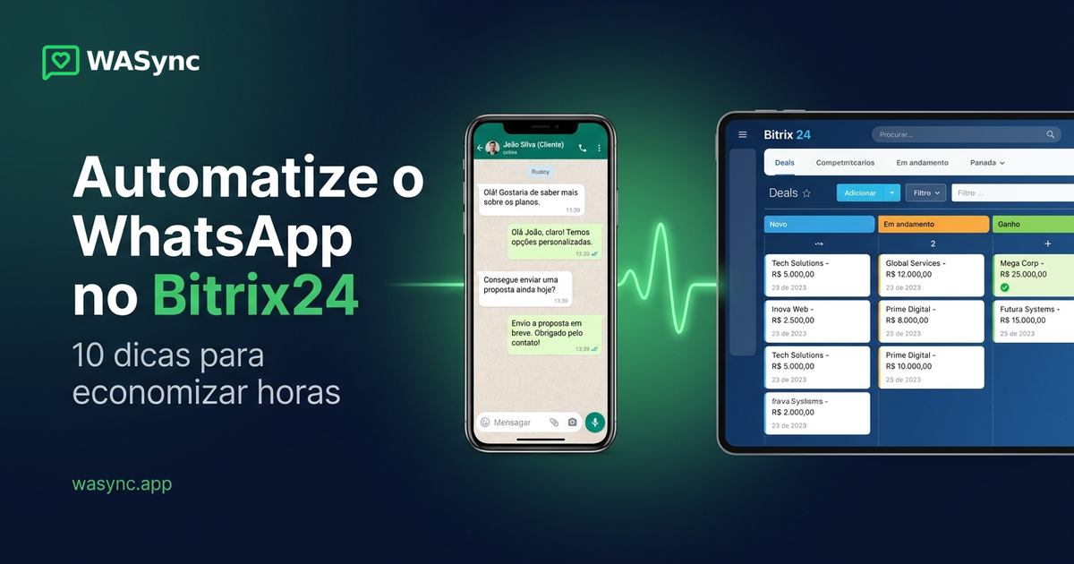 10 dicas de automação no WhatsApp Business para economizar mais de 10 horas por semana